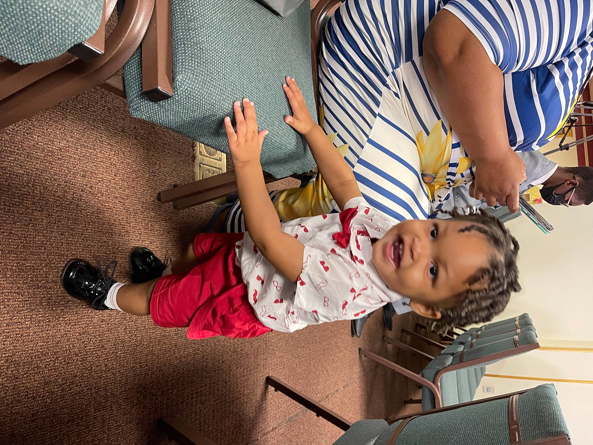 Legend joined the competition — help win amazing prizes! baby, child, comfort, foot, fun, happy, human_leg, knee, lap, leg, leisure, luggage_and_bags, pattern, person, sandal, shoe, sitting, sneakers, thigh, toddler