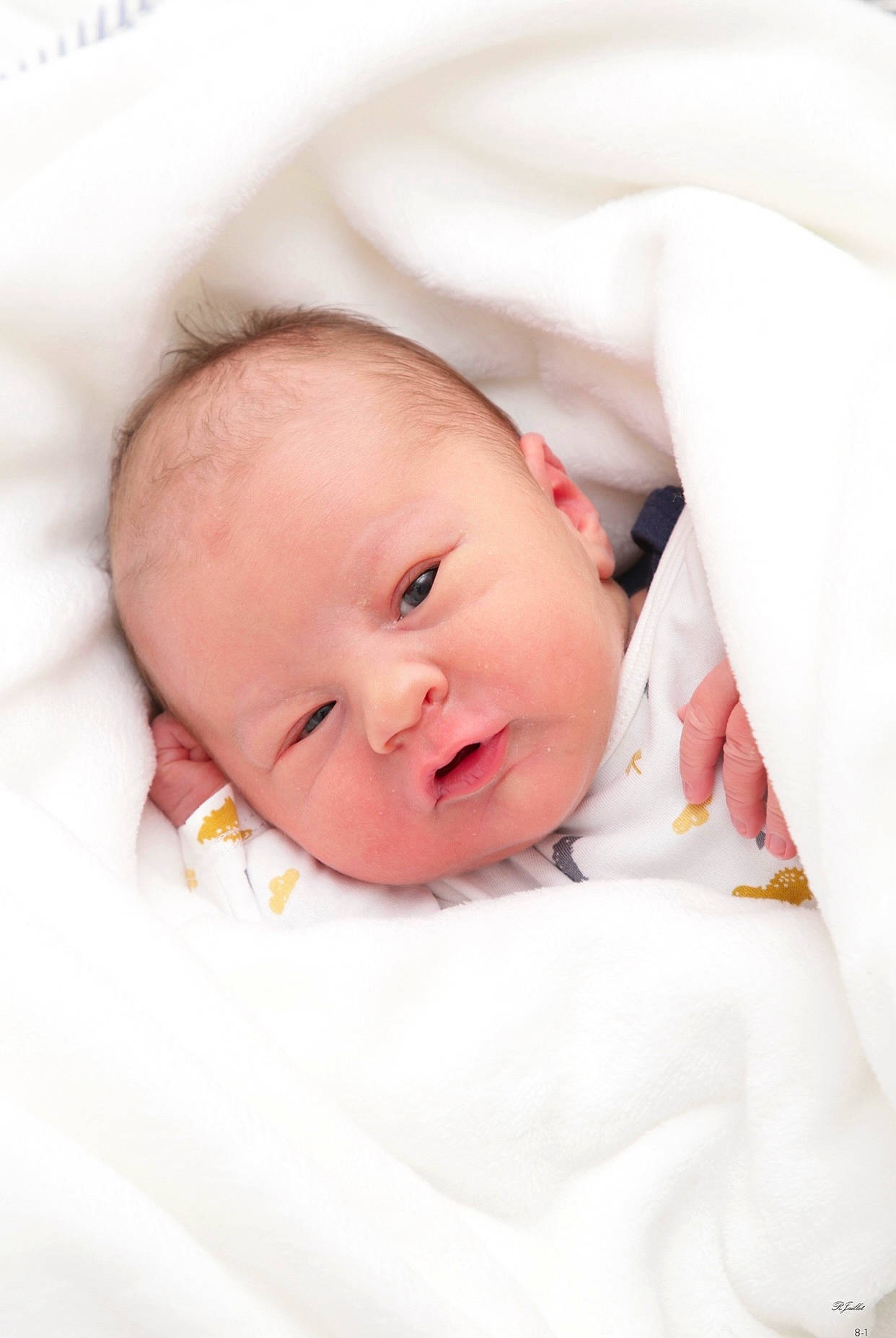 Emilio a rejoint le concours — aidez-le/la à gagner de superbes lots ! baby, baby_toddler_clothing, cheek, child, collar, comfort, event, linens, person, portrait_photography, skin, sleeve, textile, toddler