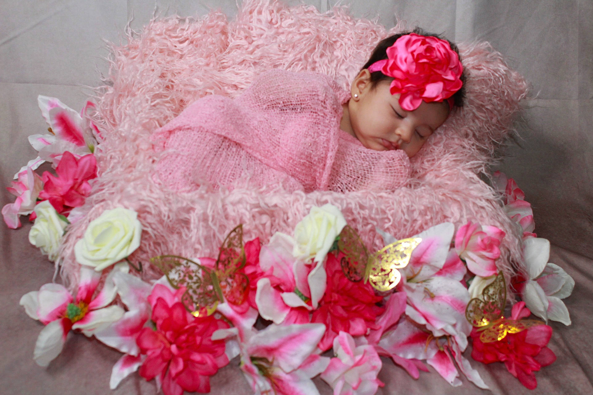 Ellamarie is registered to the contest to win money with this photo: artificial_flower, bridal_accessory, cut_flowers, dress, embellishment, event, fashion_design, floral_design, floristry, flower, flower_arranging, headgear, headpiece, headwear, magenta, person, petal, pink, plant, textile