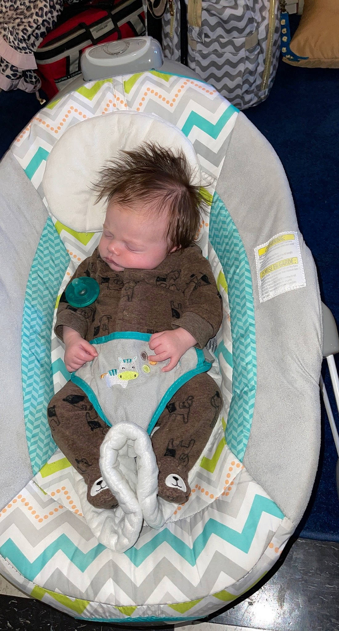 Aiden Maverick is registered to the contest to win money with this photo: baby, baby_carriage, baby_products, baby_safety, baby_toddler_clothing, baby_toys, bag, bib, chair, child, circle, comfort, infant_bed, linens, mammal, pattern, person, play, sitting, sock