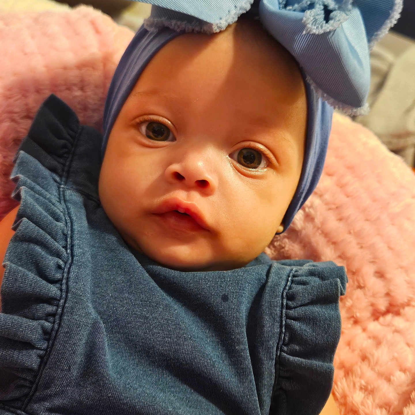 Denim joined the competition — help win amazing prizes! baby, bonnet, cap, clothing, coat, face, hat, head, hood, hoodie, jacket, jeans, knitwear, newborn, pants, person, photography, portrait, sweater, sweatshirt