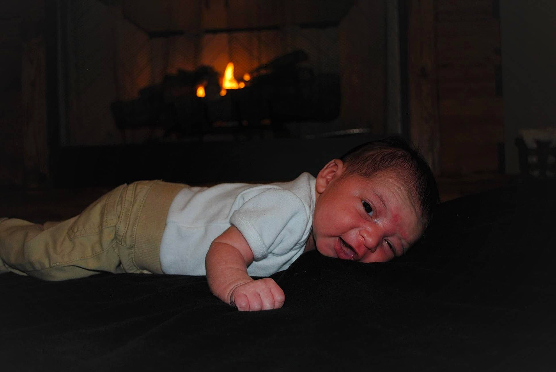 Ahmir joined the competition — help win amazing prizes! baby, baby_toddler_clothing, cheek, comfort, darkness, elbow, flash_photography, floor, flooring, fun, gas, grass, hardwood, heat, mouth, person, room, sitting, sleeve, toddler