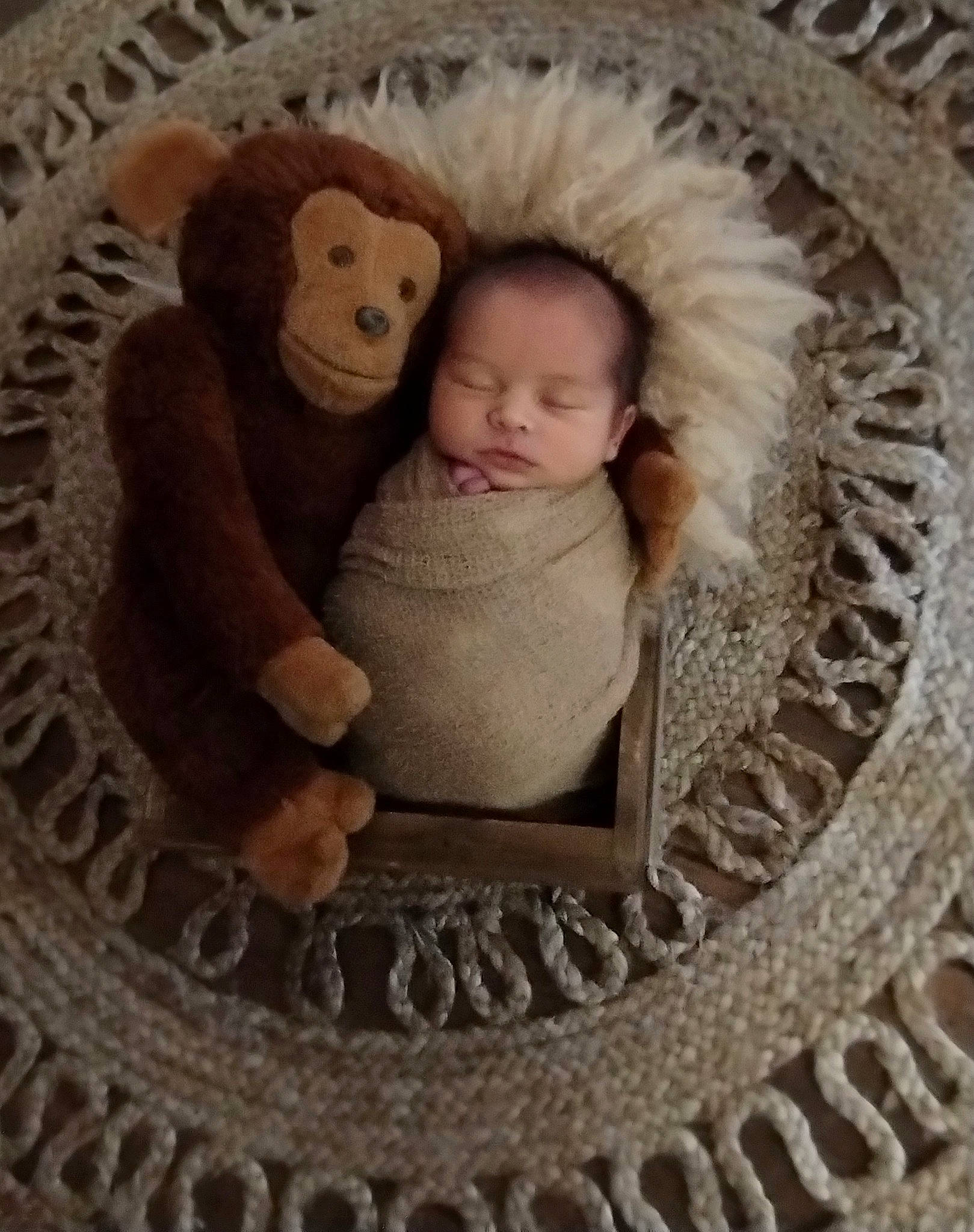 Jericho joined the competition — help win amazing prizes! art, baby, baby_products, baby_sleeping, child, circle, comfort, fashion_accessory, flooring, font, fur, linens, organ, pattern, person, room, textile, toddler, wood, wool