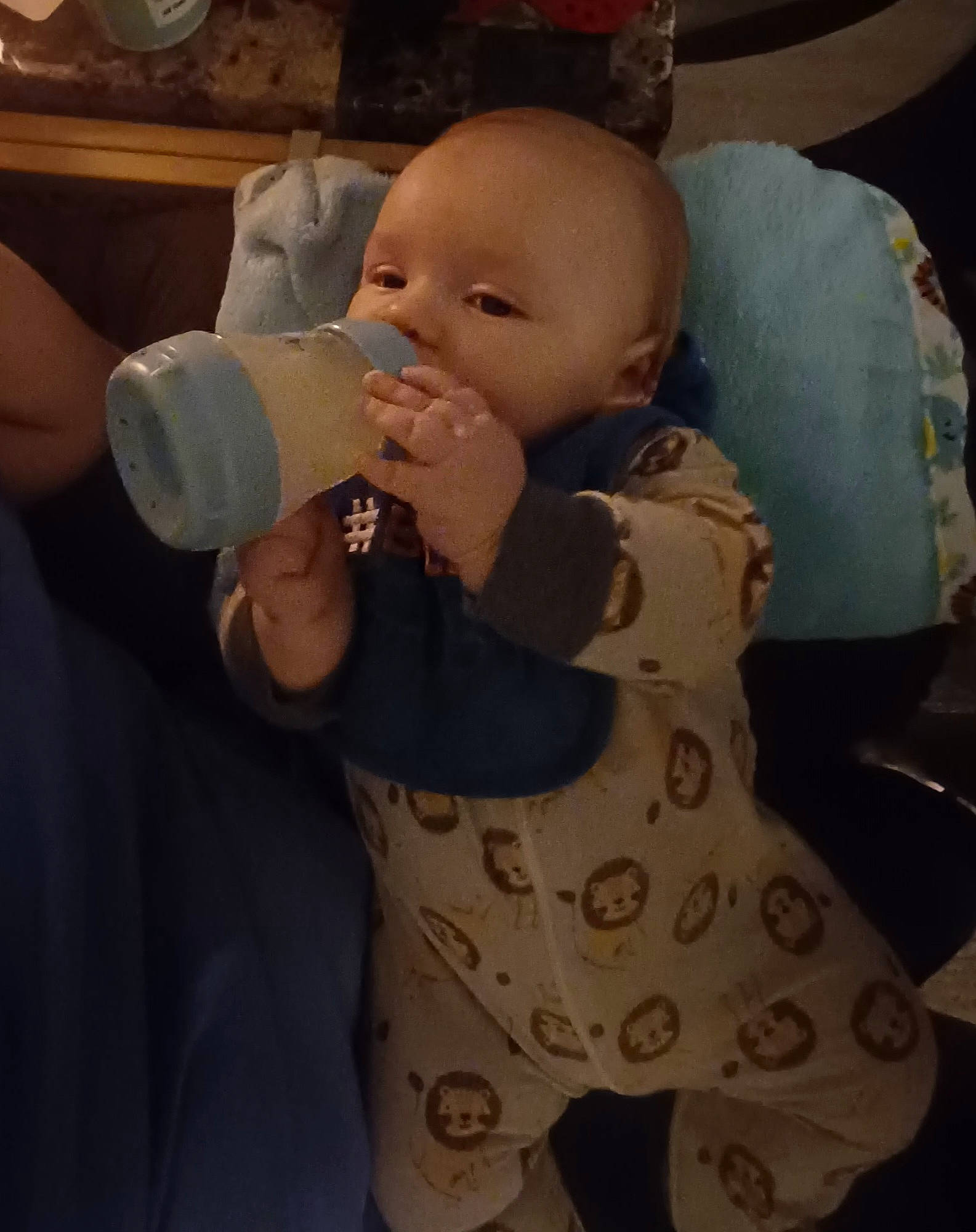 Daylyn Joshua Wayne Godfrey joined the competition — help win amazing prizes! baby, baby_bottle, baby_products, baby_toddler_clothing, bottle, cheek, child, comfort, drinkware, eye, finger, gesture, infant_formula, mouth, nose, person, plastic_bottle, skin, sleeve, thumb