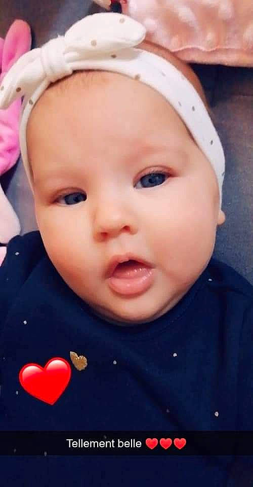 Cylia a rejoint le concours — aidez-le/la à gagner de superbes lots ! baby, baby_making_funny_faces, beauty, cheek, child, chin, close_up, eye, eyebrow, face, facial_expression, forehead, head, headwear, lip, mouth, nose, person, pink, skin