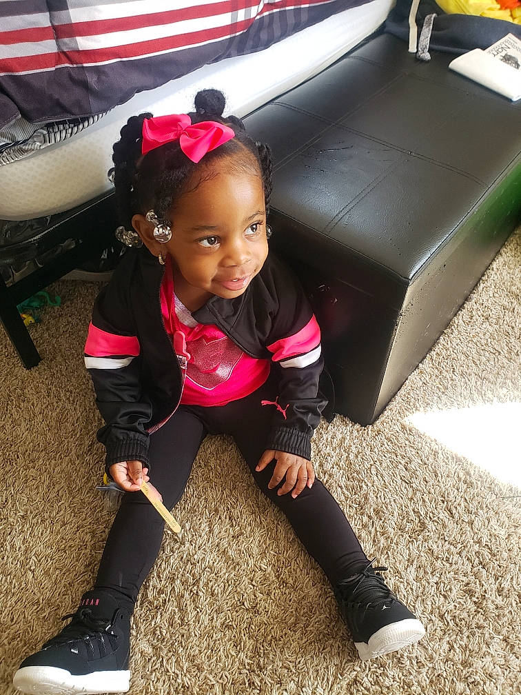 Avah joined the competition — help win amazing prizes! automotive_design, automotive_exterior, automotive_tire, automotive_wheel_system, boot, bumper, child, flooring, fun, human_leg, joy, leg, magenta, motor_vehicle, person, recreation, red, shoe, smile, sneakers