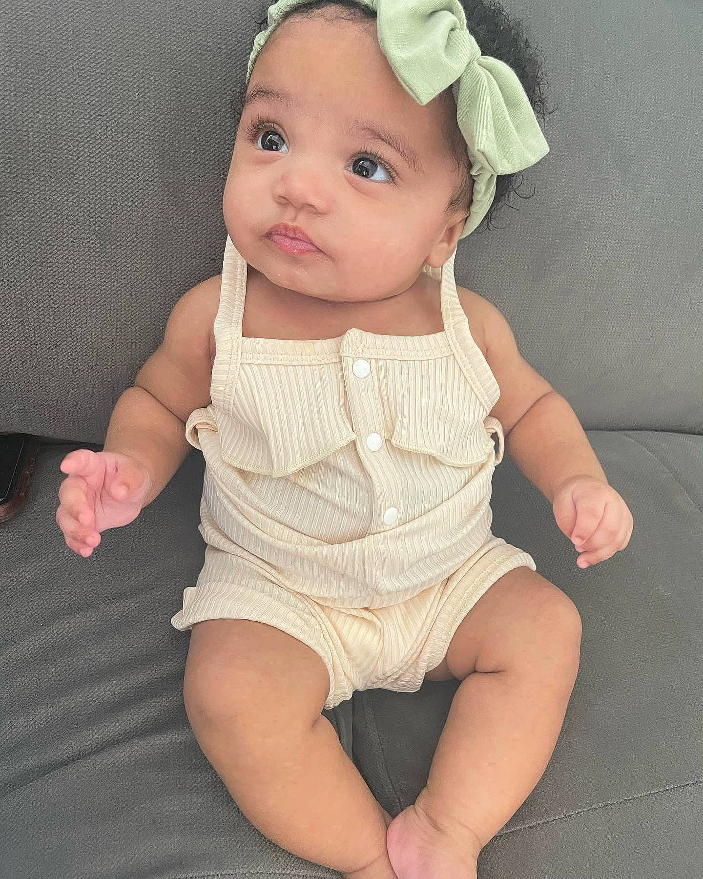 Yamari joined the competition — help win amazing prizes! baby, baby_toddler_clothing, cheek, chest, chin, dress, eye, eyelash, face, head, human_leg, iris, knee, lip, neck, person, pink, skin, sleeve, thigh