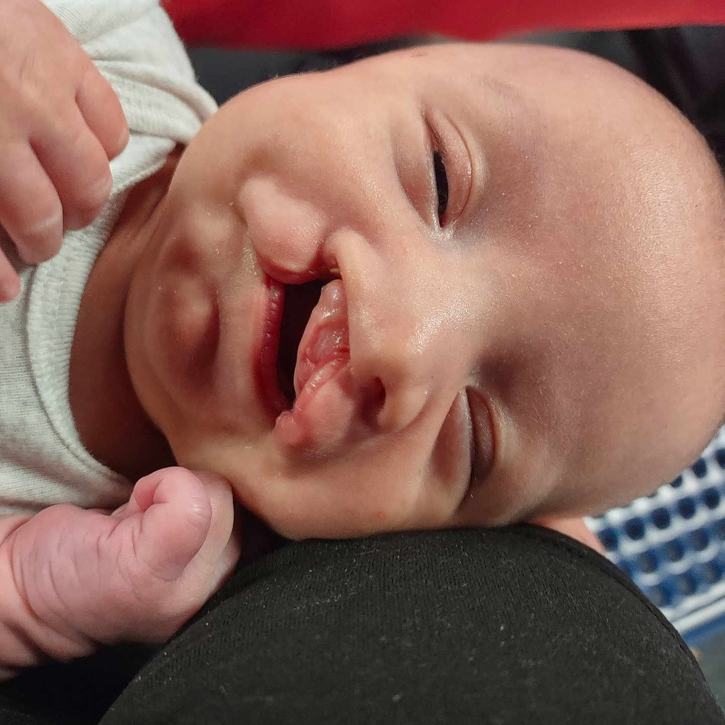 Kristofer joined the competition — help win amazing prizes! baby, child, cleft_lip, close-up, clothing, cute, expression, face, fingers, hand, human, infant, newborn, person, portrait, resting, skin, sleepy, soft, tender