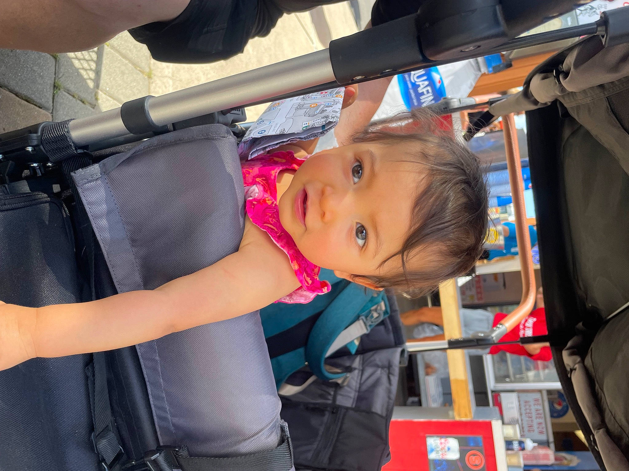 Tatiana joined the competition — help win amazing prizes! auto_part, automotive_design, automotive_exterior, baby, baby_carriage, baby_products, baby_toddler_clothing, bag, child, family_car, fun, luggage_and_bags, luxury_vehicle, motor_vehicle, person, product, smile, toddler, travel, vacation