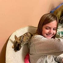 Coco joined the competition — help win amazing prizes! carnivore, cat, comfort, companion_dog, dog_breed, domestic_short_haired_cat, fawn, felidae, fur, happy, mammal, paw, room, sitting, small_to_medium_sized_cats, smile, vertebrate, whiskers