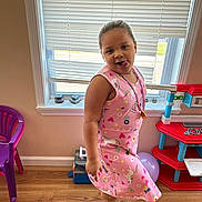 Hazzel is registered to the contest to win money with this photo: architecture, building, child, clothing, dress, face, female, furniture, girl, hardwood, head, homedecor, indoors, interiordesign, livingroom, person, photography, portrait, sitting, wood