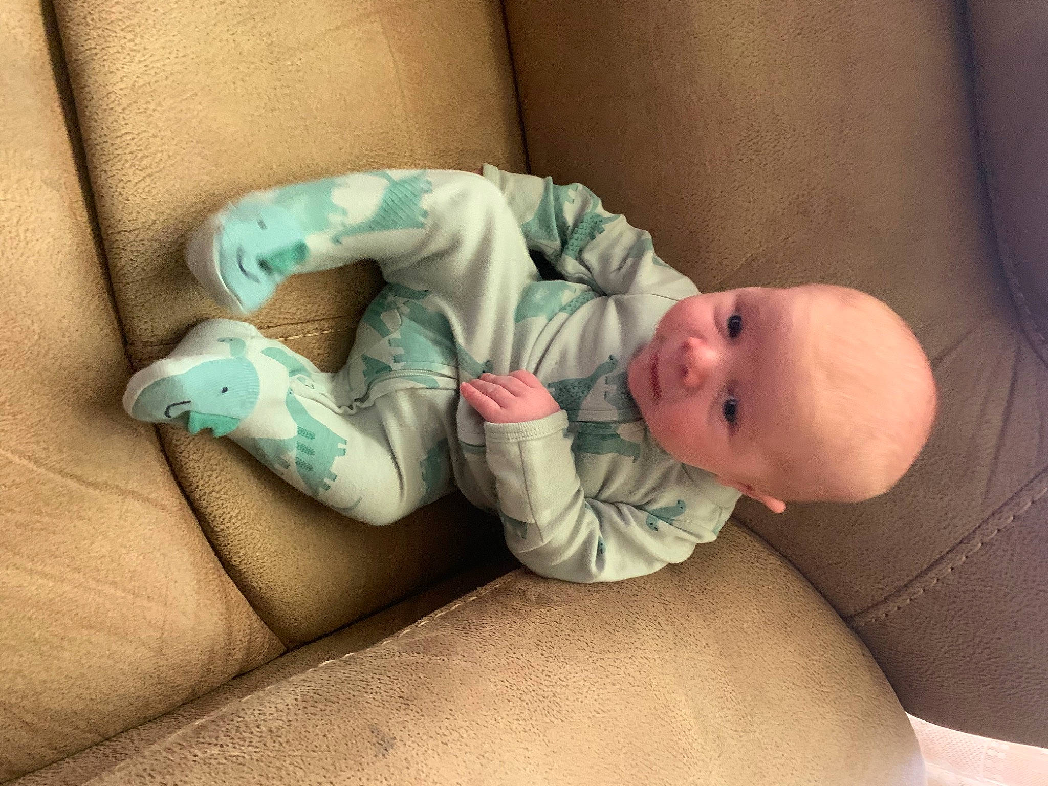 Deacon is registered to the contest to win money with this photo: baby, baby_products, baby_sleeping, baby_toddler_clothing, bedtime, cheek, child, comfort, eye, finger, hand, human_body, human_leg, linens, nap, person, sitting, skin, sleeve, textile