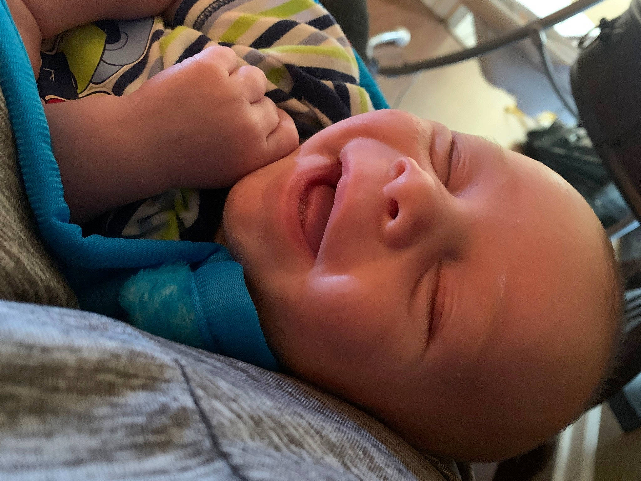 Deacon joined the competition — help win amazing prizes! baby, bedtime, cheek, child, comfort, eyelash, fun, grass, happy, linens, mouth, nap, nose, pattern, person, personal_protective_equipment, skin, sleep, toddler