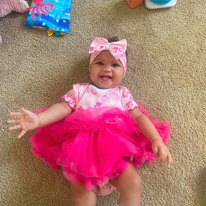 Memmarie joined the competition — help win amazing prizes! baby, bonnet, cap, clothing, costume, dress, face, footwear, happy, hat, head, person, photography, portrait, purple, sandal, shoe, sitting, skirt, sleeve