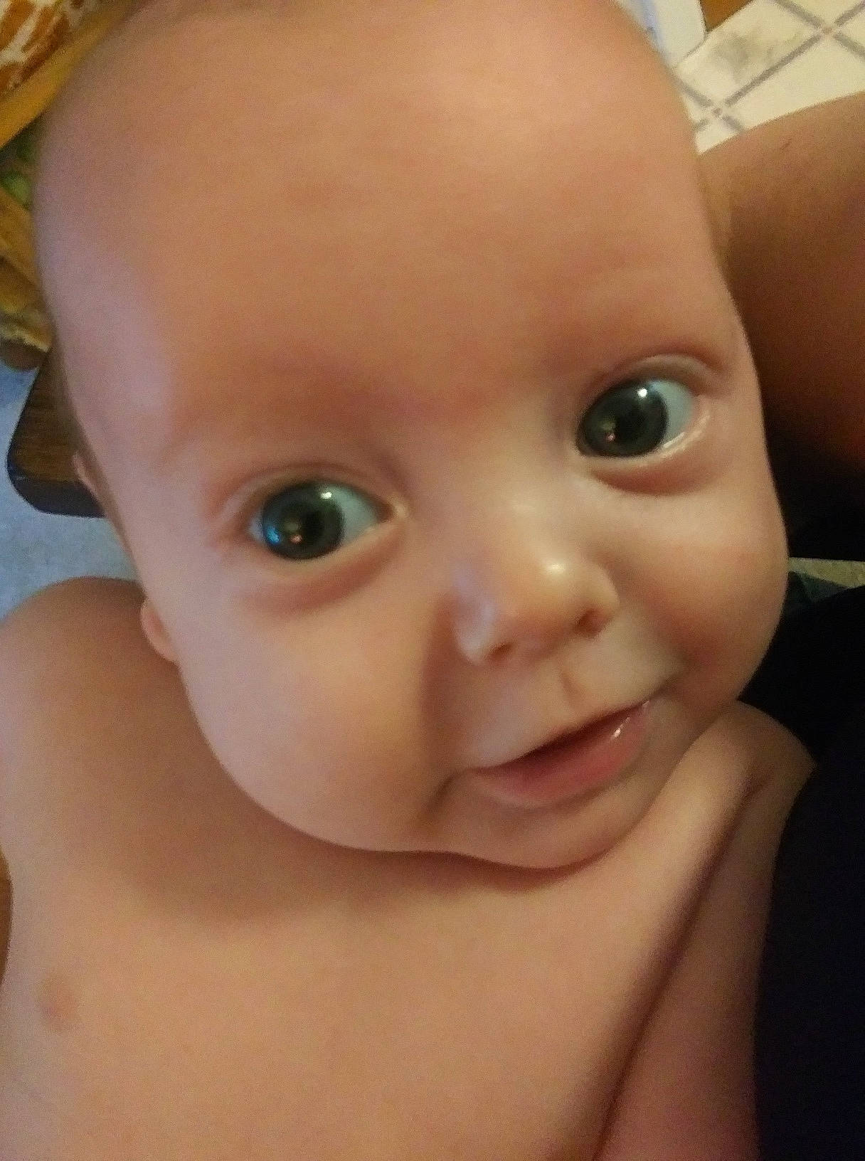 Isaac joined the competition — help win amazing prizes! baby, cheek, child, chin, close_up, ear, eye, eyebrow, eyelash, face, facial_expression, forehead, head, iris, lip, mouth, nose, organ, person, skin