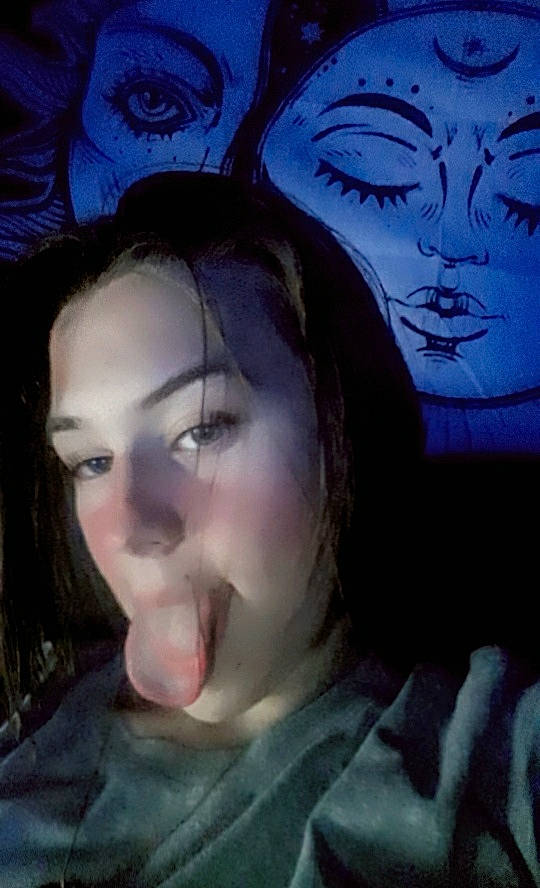 Johnny is registered to the contest to win money with this photo: art, black_hair, cheek, chin, cool, eyebrow, eyelash, flash_photography, forehead, fun, head, iris, jaw, lip, lipstick, long_hair, mouth, nose, paint, person