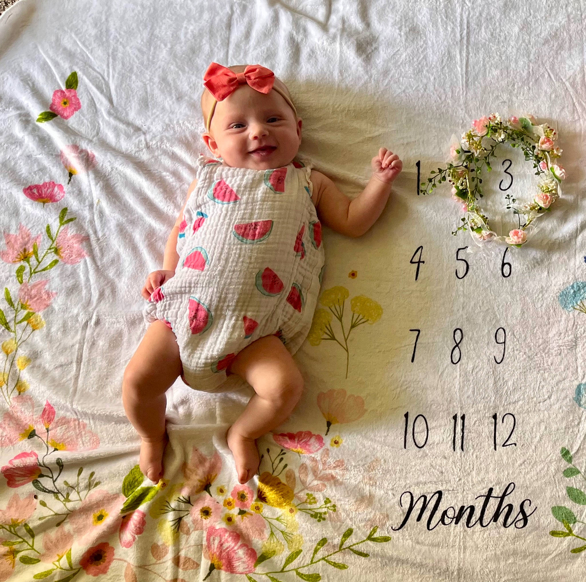 Jentry joined the competition — help win amazing prizes! baby, baby_products, baby_toddler_clothing, child, craft, doll, dress, fashion_accessory, font, happy, joy, linens, pattern, peach, people_in_nature, person, petal, play, sleeve, toddler