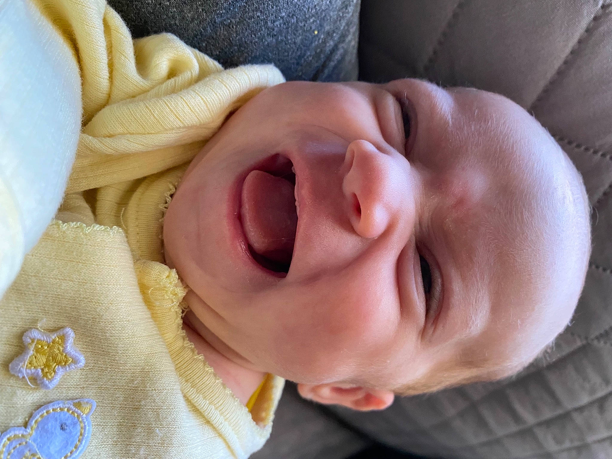 Aspyn joined the competition — help win amazing prizes! baby, baby_toddler_clothing, cheek, chin, comfort, eye, eyebrow, face, facial_expression, finger, head, iris, lip, mammal, mouth, nose, person, product, skin, smile