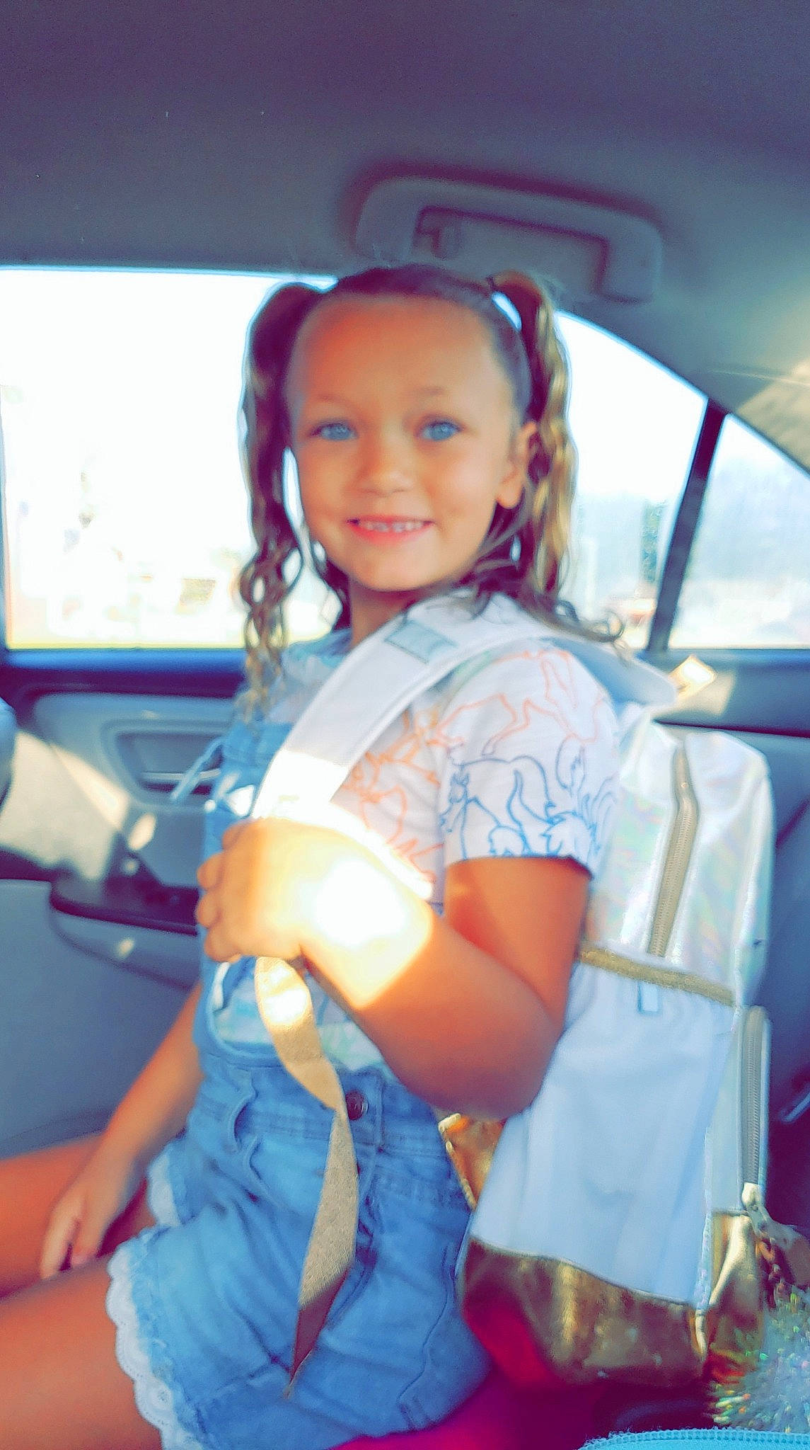 Emma Grace is registered to the contest to win money with this photo: auto_part, automotive_window_part, baby, car, car_seat, child, driving, family_car, fun, joy, luxury_vehicle, person, seat_belt, smile, toddler, vacation, vehicle, vehicle_door