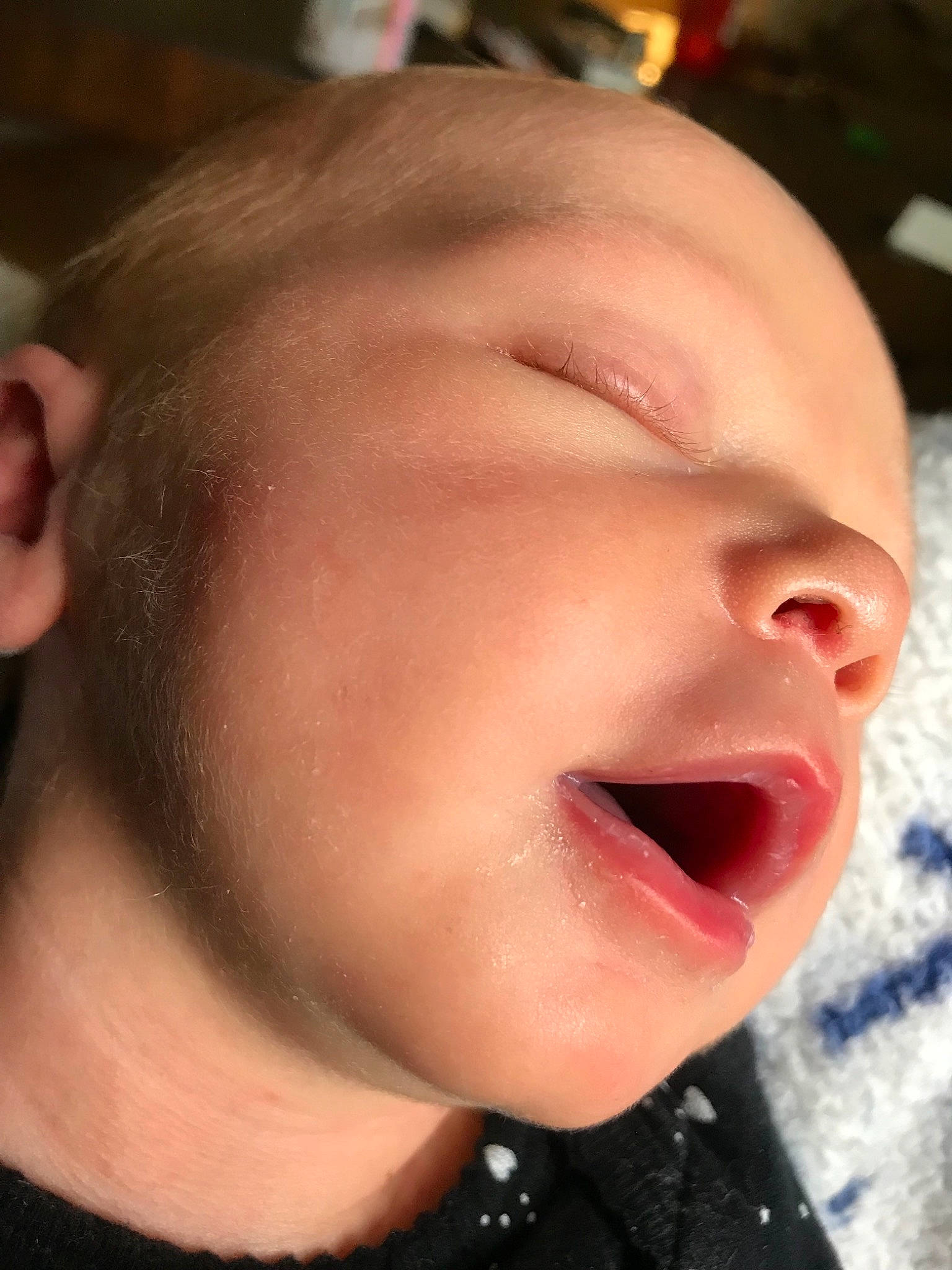 Caylin is registered to the contest to win money with this photo: baby, cheek, child, chin, ear, eyebrow, face, facial_expression, forehead, hair, head, jaw, lip, mouth, neck, nose, organ, person, skin, smile