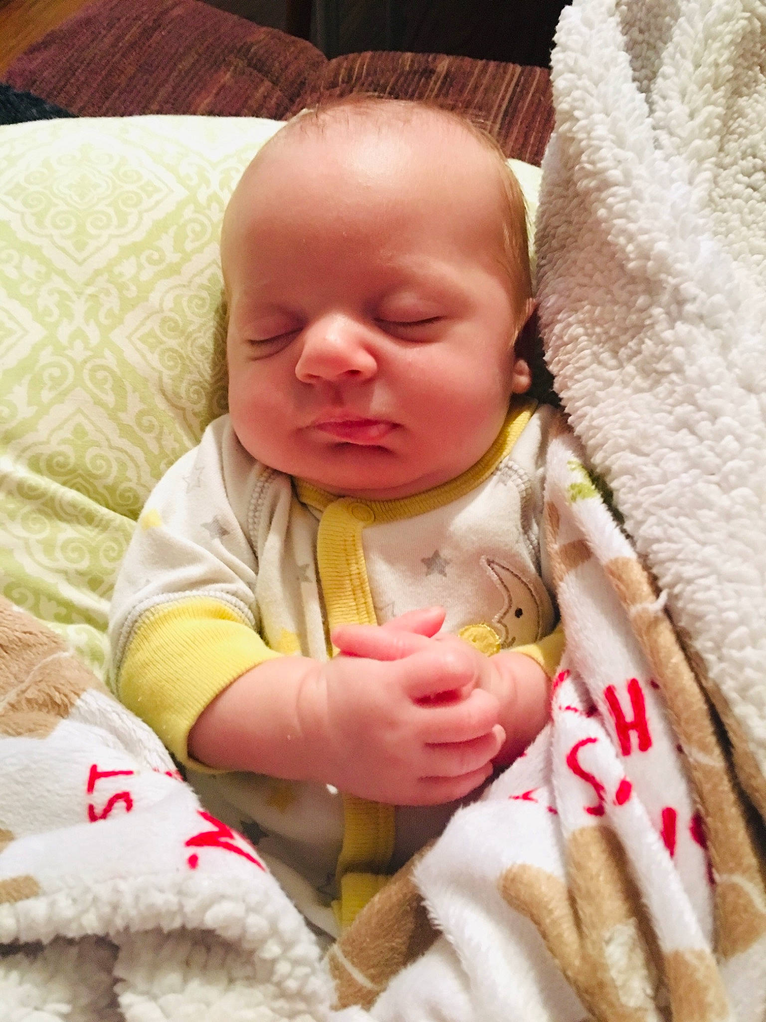 Hunter joined the competition — help win amazing prizes! baby, cheek, child, face, finger, head, lip, mouth, nose, person, skin, sleep, smile, toddler