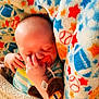 Hunter joined the competition — help win amazing prizes! baby, baby_sleeping, bedtime, birth, blanket, cheek, child, head, linens, nap, nose, skin, sleep, smile, textile, toddler