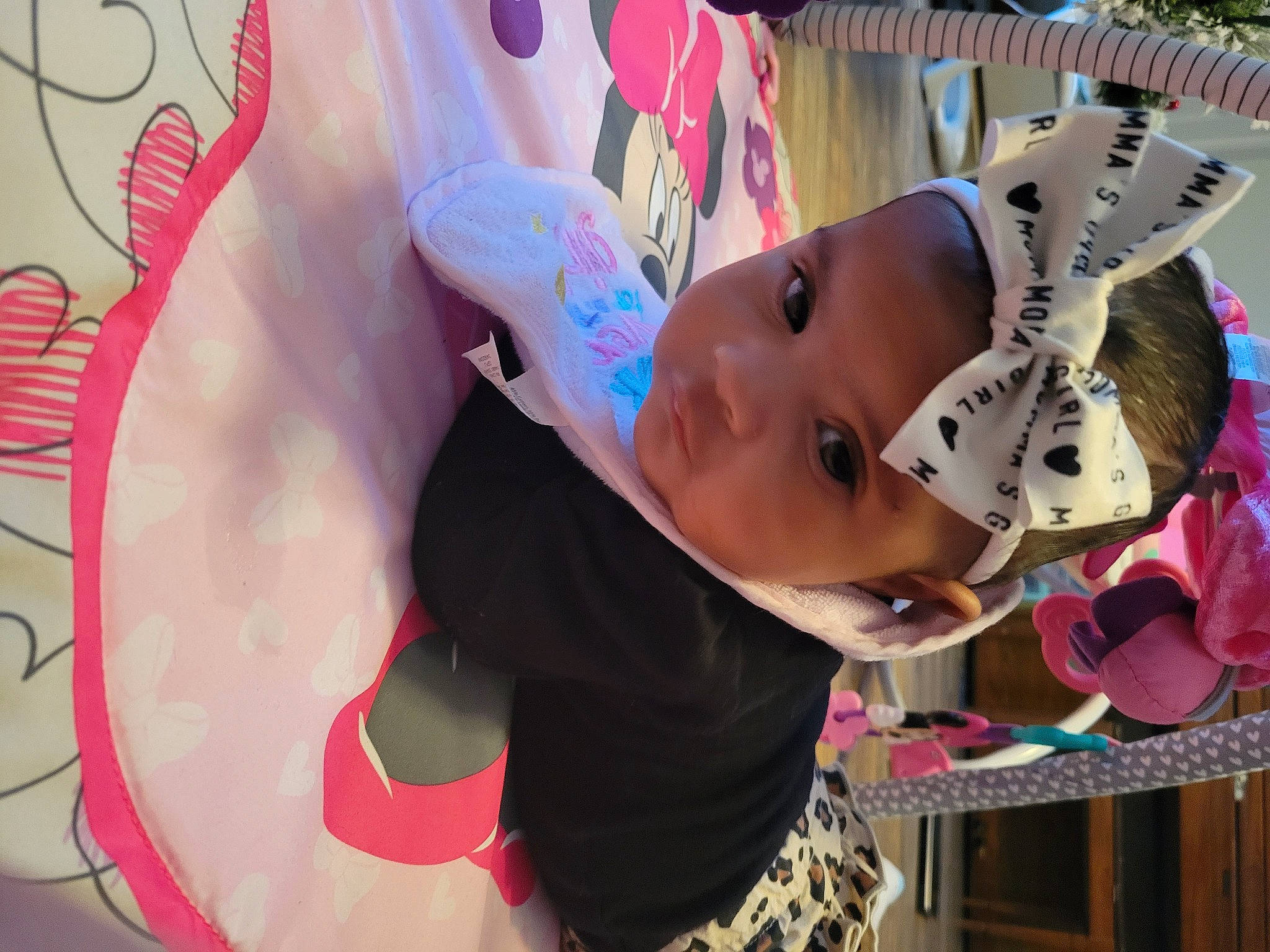 Brooklynn is registered to the contest to win money with this photo: baby, carmine, child, costume, event, eyewear, fashion_accessory, fun, happy, hat, headwear, leisure, magenta, mouth, person, personal_protective_equipment, pink, plant, recreation, sun_hat