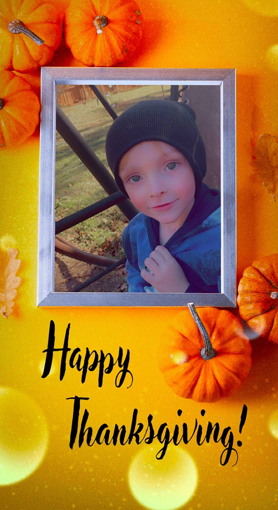 Aiden joined the competition — help win amazing prizes! adaptation, calabaza, cap, child, cucurbita, facial_expression, font, gourd, happy, headwear, natural_foods, orange, people_in_nature, person, plant, pumpkin, smile, squash, toddler, tree