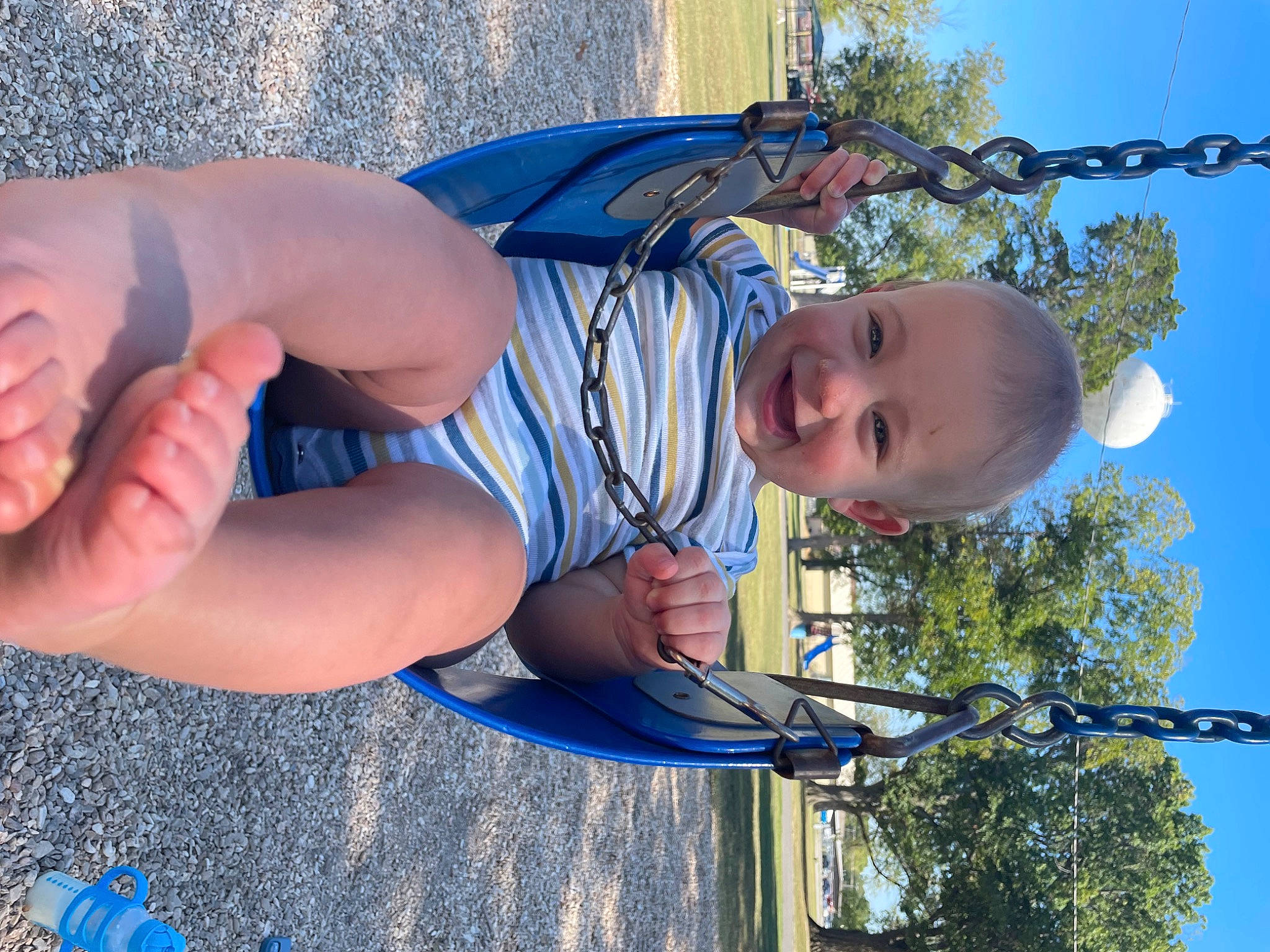 Rohan joined the competition — help win amazing prizes! azure, blue, child, cool, daytime, fun, grass, happy, human_body, joy, leisure, morning, people_in_nature, person, plant, public_space, recreation, sky, sunlight, thigh