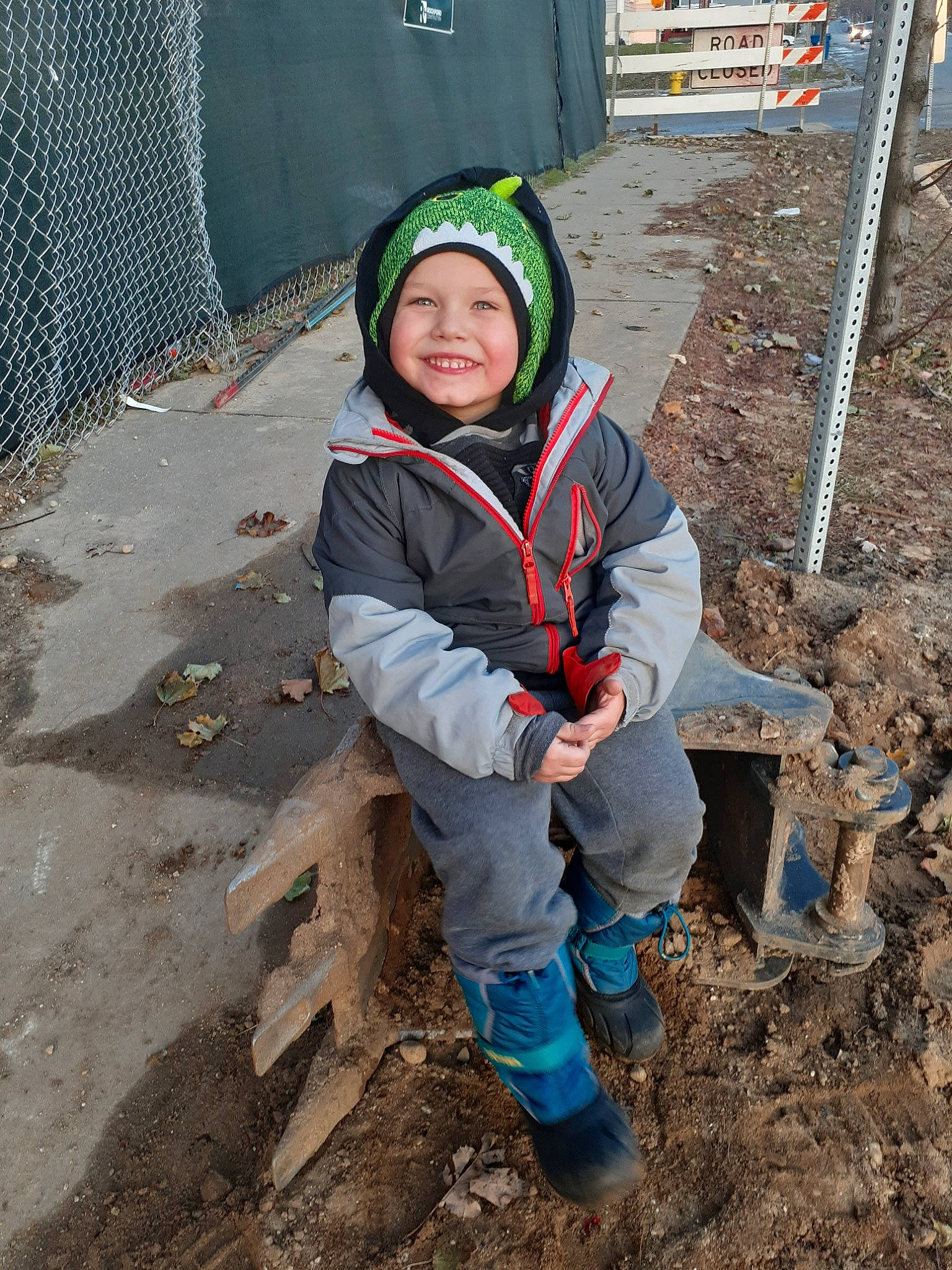 Adam joined the competition — help win amazing prizes! child, headwear, joy, person, soil