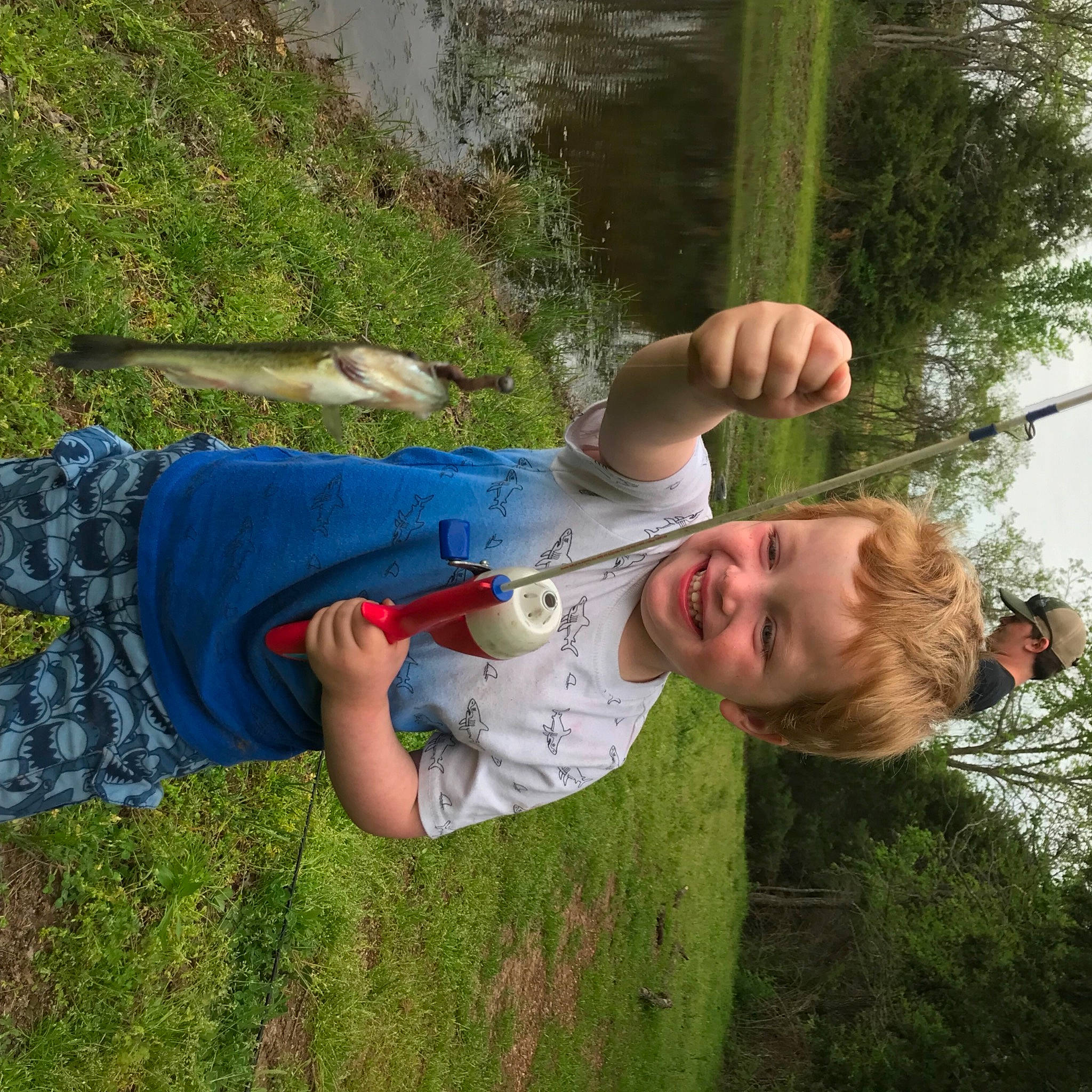 Clayton joined the competition — help win amazing prizes! botany, elbow, electric_blue, finger, fun, gesture, grass, grass_family, grassland, happy, headwear, joy, leaf, leisure, natural_environment, people_in_nature, person, plant, smile, spring