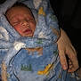 Theodore joined the competition — help win amazing prizes! baby, blanket, blue, child, cute, face, hand, infant, newborn, peaceful, portrait, sleeping, soft, tender, wrapped, young, animal_pattern, cozy, closeup, human