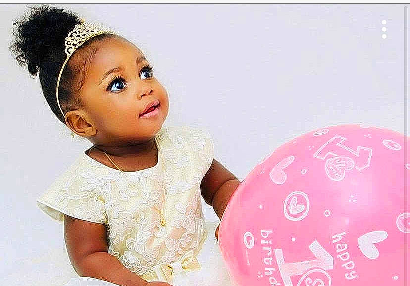 Alisha is registered to the contest to win money with this photo: baby_toddler_clothing, cheek, child, design, dress, ear, eye, eyelash, flash_photography, fun, gesture, happy, headband, headgear, headpiece, jewellery, person, pink, skin, sleeve