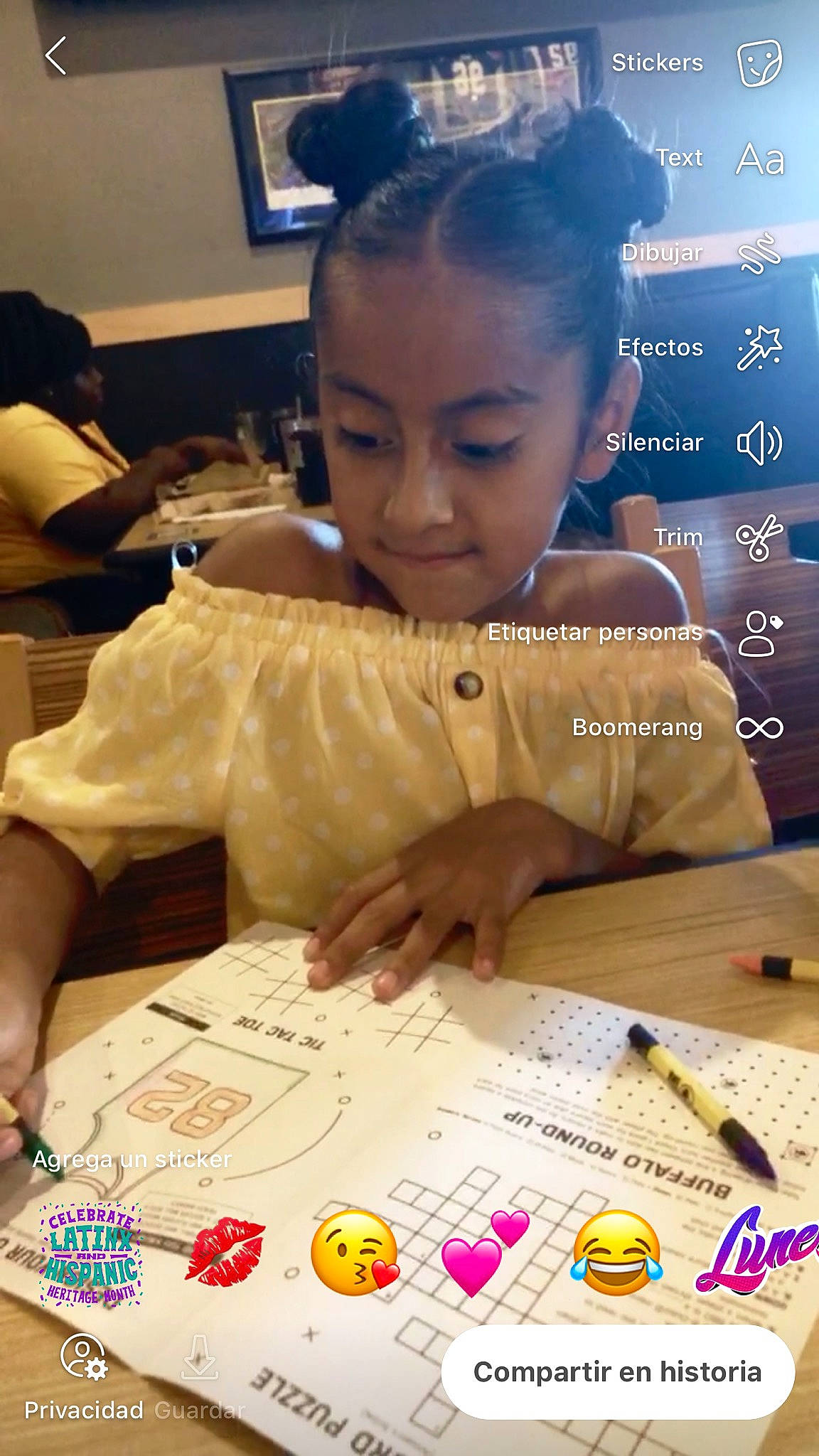 Yakeline Pérez joined the competition — help win amazing prizes! child, fun, games, homework, learning, person, play, recreation, under_exposed