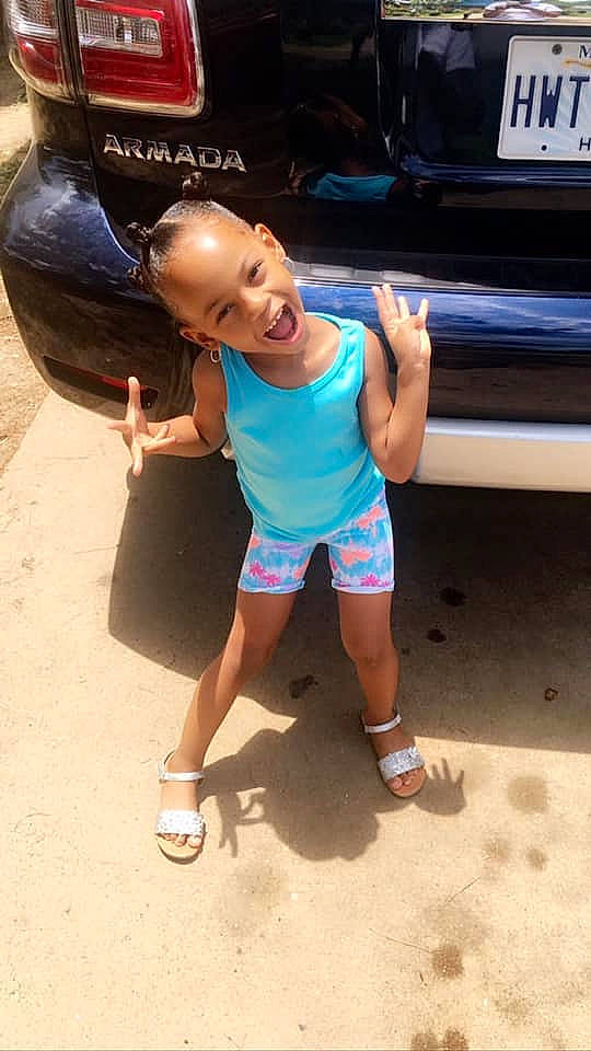 Keely joined the competition — help win amazing prizes! auto_part, automotive_exterior, bumper, car, child, family_car, fun, joy, leg, leisure, person, physical_fitness, play, toddler, vacation, vehicle, vehicle_door, wheel