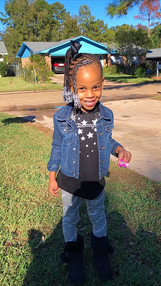 Keely is registered to the contest to win money with this photo: child, denim, jacket, jeans, joy, outerwear, person, photography, smile, toddler