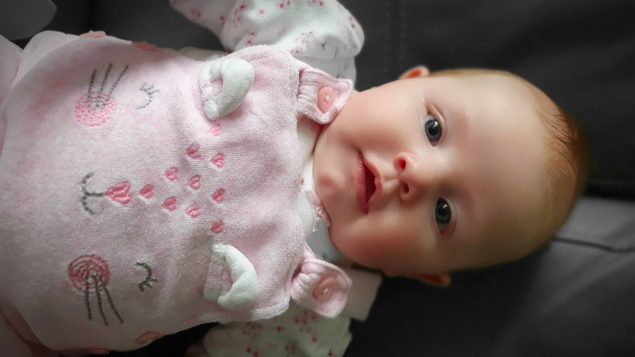 Libby joined the competition — help win amazing prizes! baby_toddler_clothing, beauty, cheek, child, chin, ear, eyelash, facial_expression, forehead, human, iris, jaw, lip, mouth, muscle, neck, organ, person, pink, skin