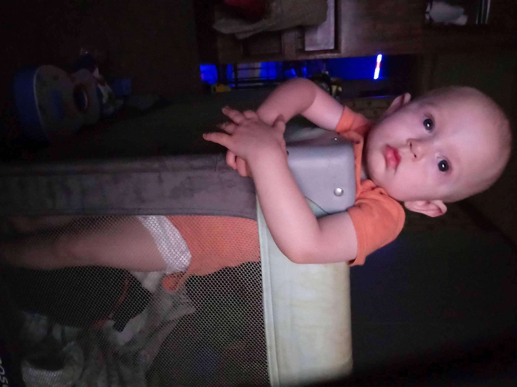 George joined the competition — help win amazing prizes! baby, baby_products, baby_toddler_clothing, cheek, chest, darkness, elbow, flash_photography, fun, gesture, happy, human_leg, lip, mouth, nail, nose, person, smile, thigh, thumb