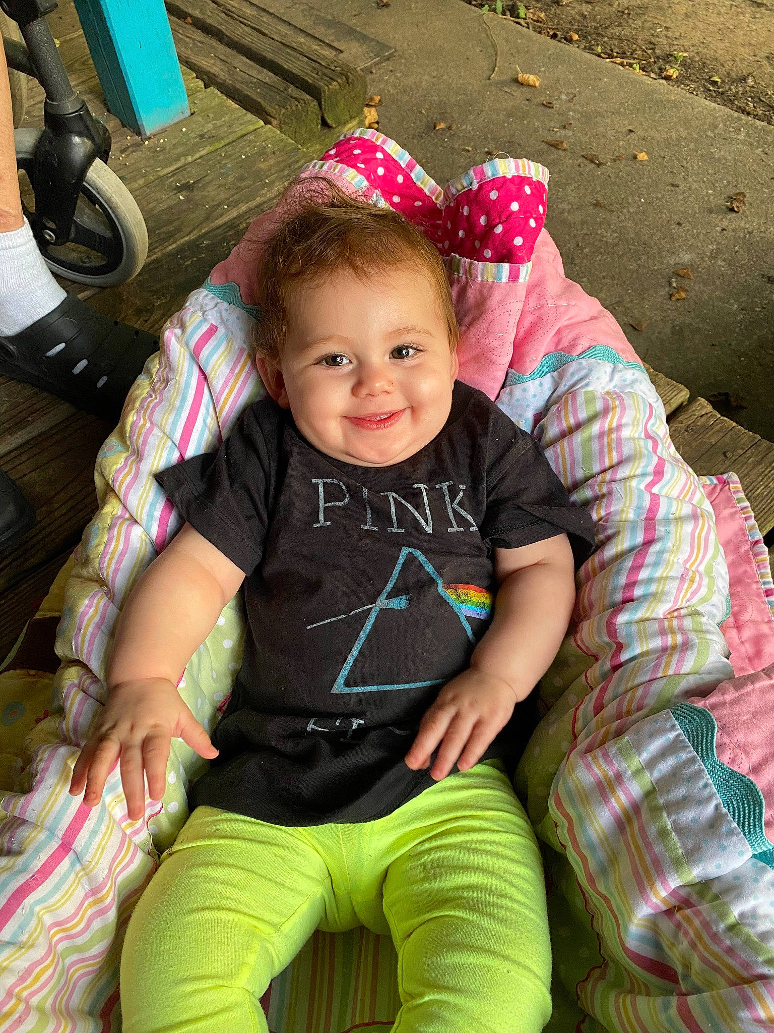 Magnolia joined the competition — help win amazing prizes! child, cool, eye, facial_expression, fun, grass, green, hairstyle, happy, head, joy, leaf, leisure, organ, person, pink, skin, smile, summer, thigh