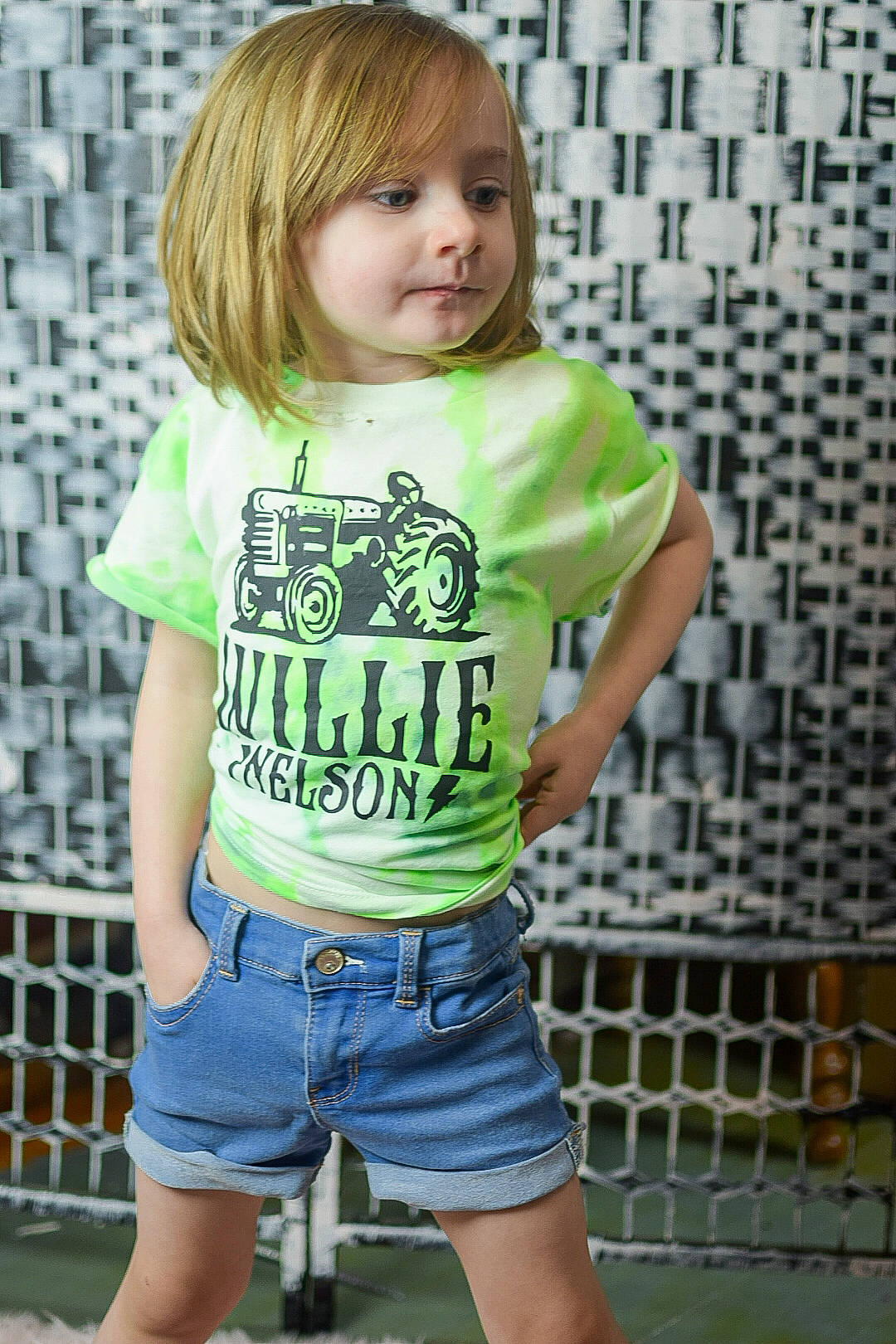 Arabelle joined the competition — help win amazing prizes! clothing, cool, face, hair, hairstyle, happy, human, jean_short, joint, leg, organ, person, shorts, shoulder, sleeve, street_fashion, style, t_shirt, thigh, trunks