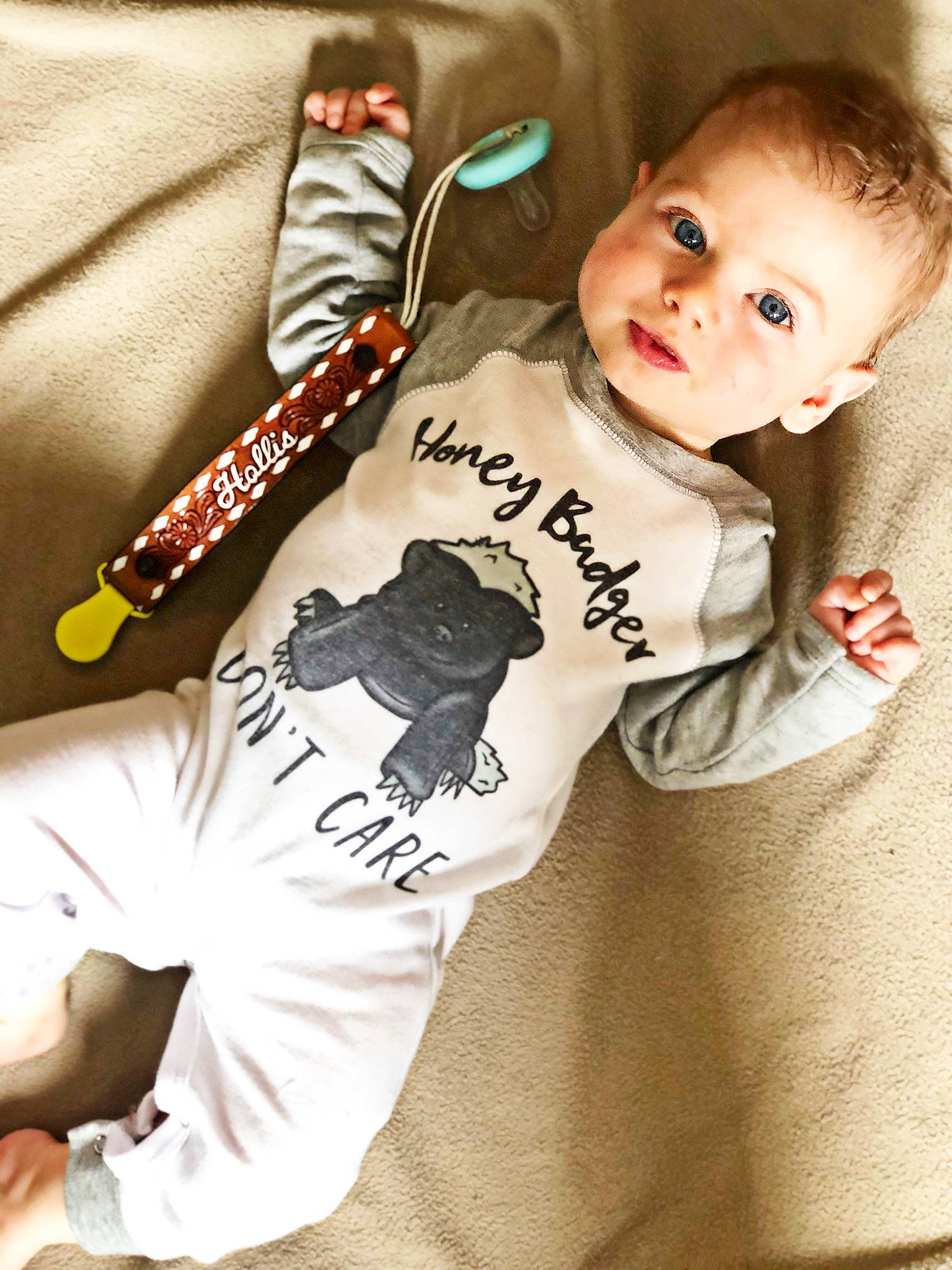 Hollis joined the competition — help win amazing prizes! baby, baby_toddler_clothing, child, cool, person, sleeve, t_shirt, toddler