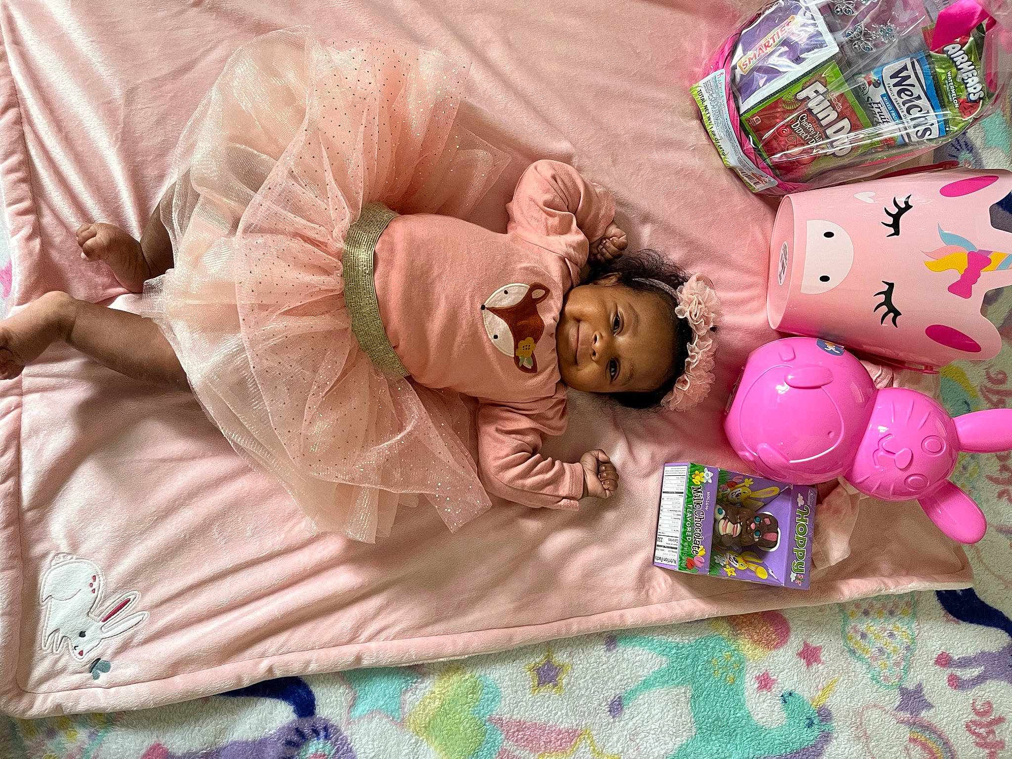 Kaylen is registered to the contest to win money with this photo: baby_products, bedtime, child, comfort, doll, event, fun, happy, linens, magenta, nap, person, pink, plastic, play, room, skin, textile, toddler, toy