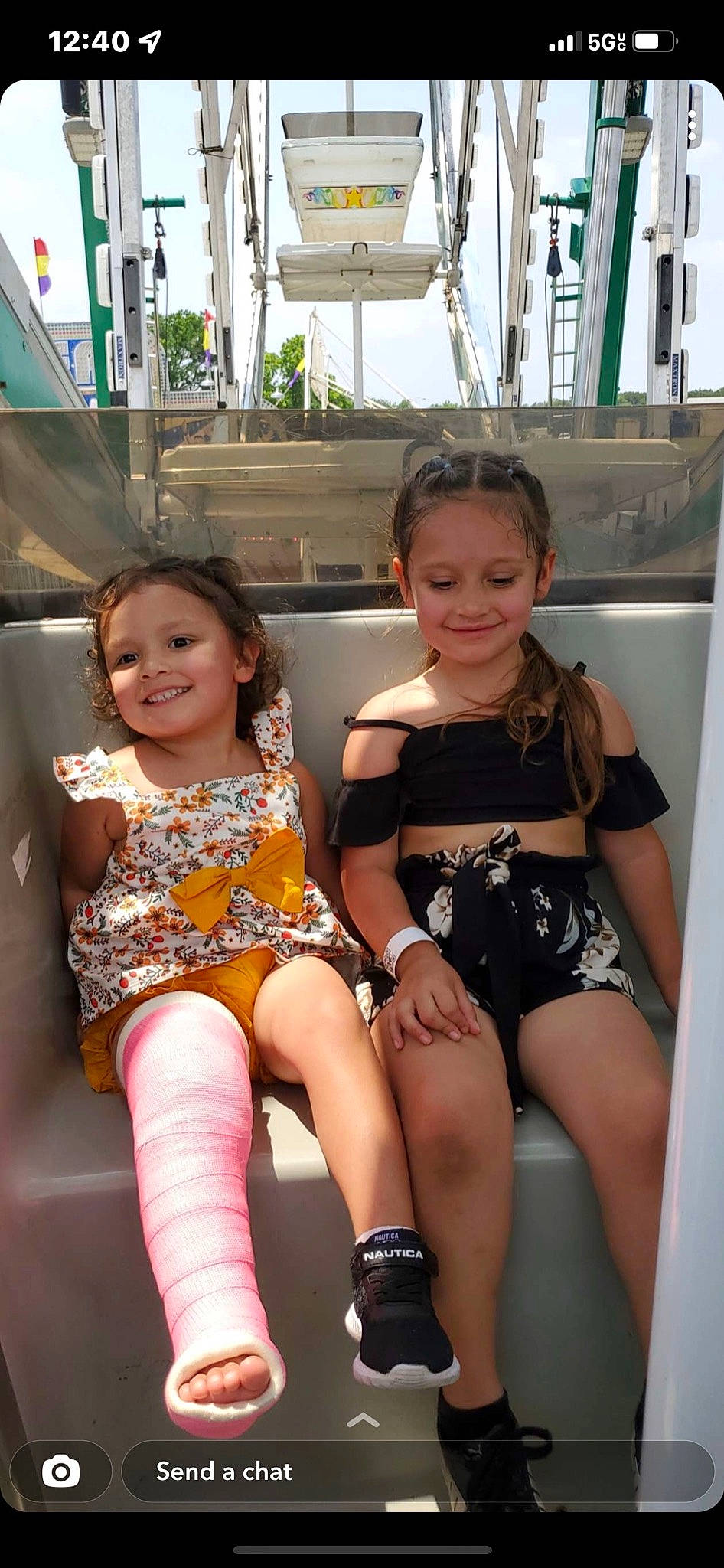 Emilia joined the competition — help win amazing prizes! child, event, face, fashion_design, fun, happy, human_leg, jewellery, joy, lap, leg, leisure, necklace, person, recreation, sitting, skin, smile, thigh, toddler