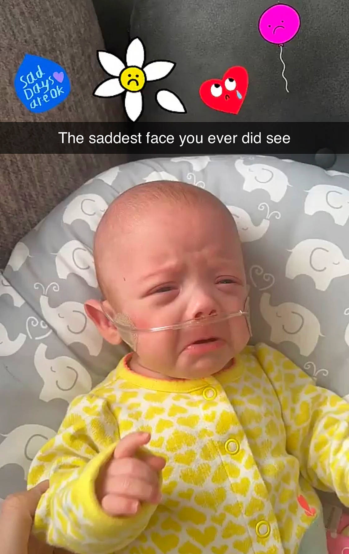 Leyna joined the competition — help win amazing prizes! baby, baby_products, baby_sleeping, baby_toddler_clothing, bedtime, cheek, child, comfort, font, happy, linens, nose, pattern, peach, person, photo_caption, photography, product, sleeve, sorrow