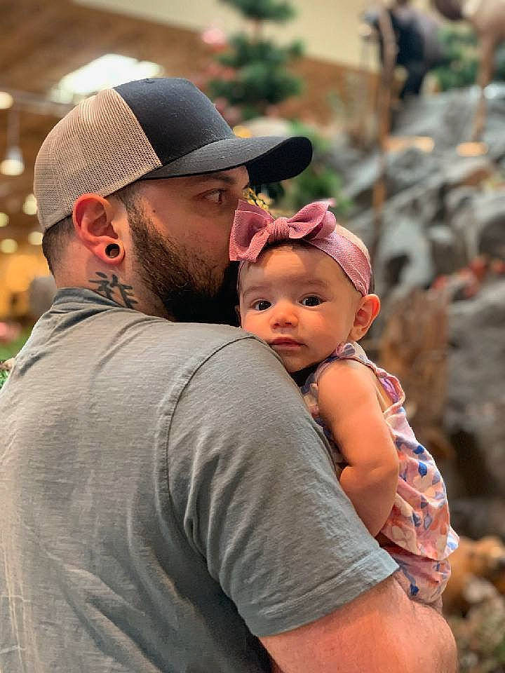 Allyson joined the competition — help win amazing prizes! baby, baseball_cap, beard, cap, child, crowd, event, eyewear, fun, hairstyle, happy, hat, headwear, interaction, leisure, muscle, person, recreation, sun_hat, t_shirt