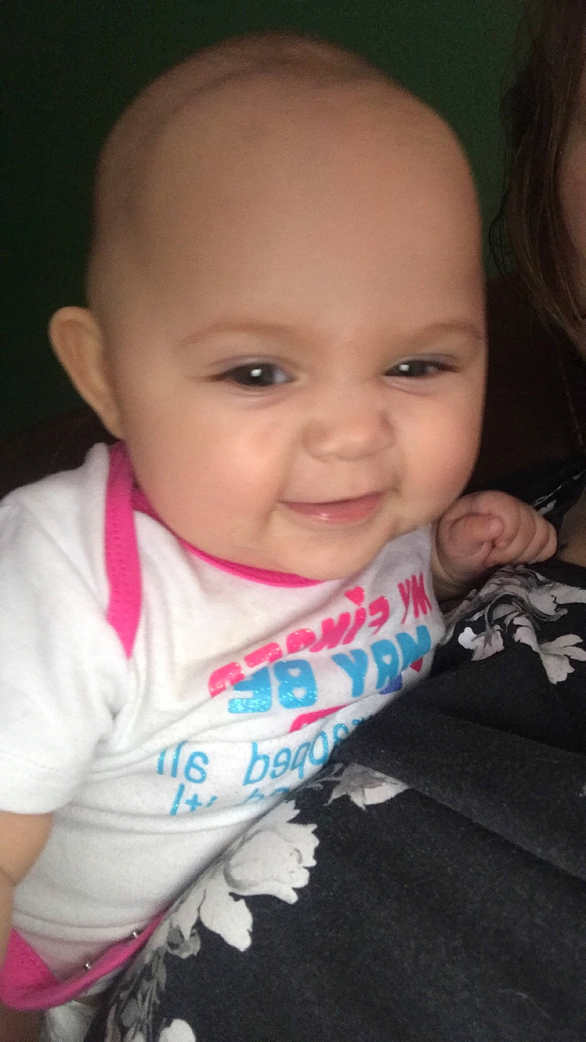 Skylynn Grace joined the competition — help win amazing prizes! baby, beauty, cheek, child, chin, cool, eye, eyebrow, face, facial_expression, forehead, head, iris, lip, mouth, nose, person, pink, skin, smile