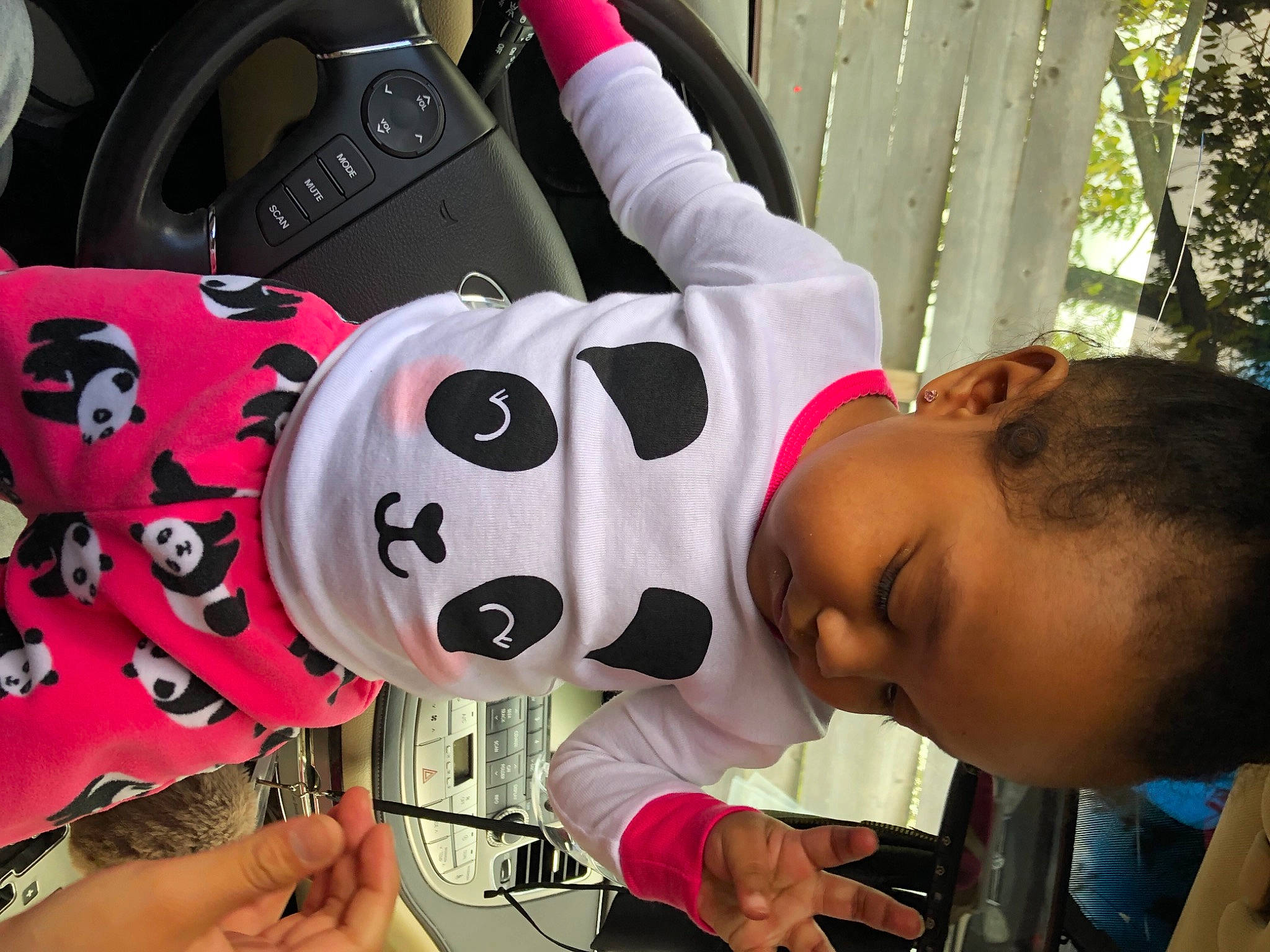 Mariyah is registered to the contest to win money with this photo: baby, baby_products, baby_toddler_clothing, baby_toys, cool, human, nail, person, plush, product, steering_part, steering_wheel, stuffed_toy, toddler, toy