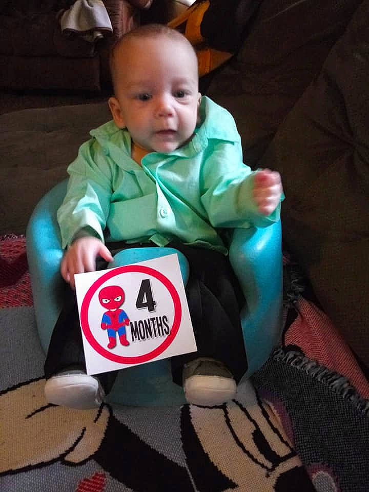 Kamren joined the competition — help win amazing prizes! baby, baby_products, child, fictional_character, person, play, product, sitting, toddler