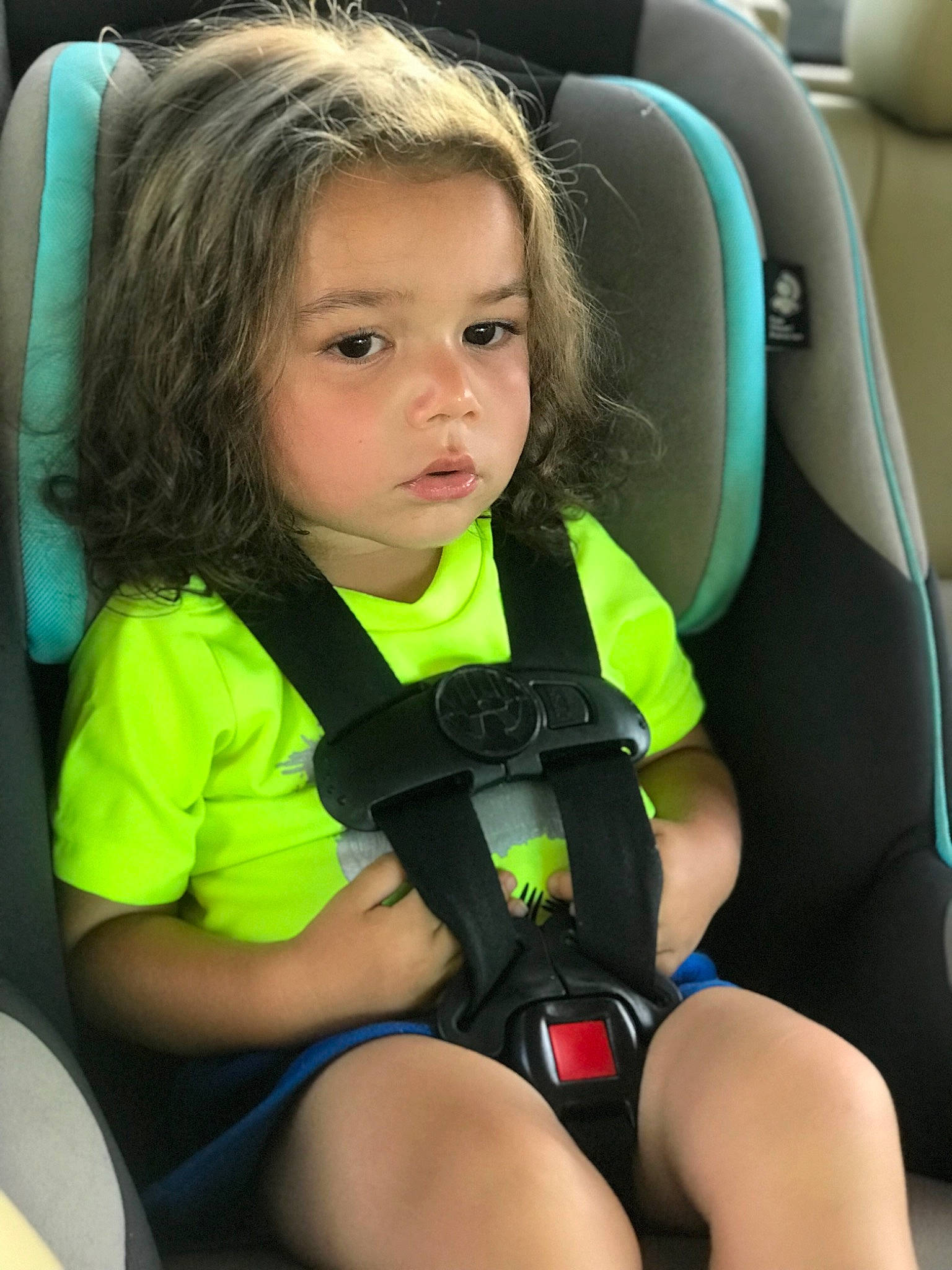 Taige joined the competition — help win amazing prizes! auto_part, baby, baby_carriage, baby_in_car_seat, baby_products, car_seat, car_seat_cover, child, neck, person, product, seat_belt, toddler