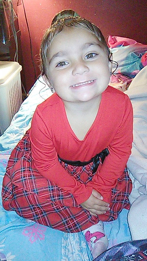 Jordynn joined the competition — help win amazing prizes! baby, cheek, child, design, face, head, joy, pattern, person, plaid, smile, tartan, textile, toddler